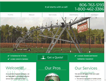 Tablet Screenshot of masseyirrigation.com
